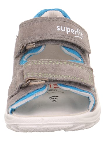 superfit Leder-Sandalen in Grau