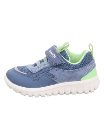 superfit Leder-Sneakers "Sport7 Mini" in Blau