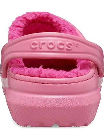 Crocs Chodaki "Classic Lined" w kolorze jasnoróżowym
