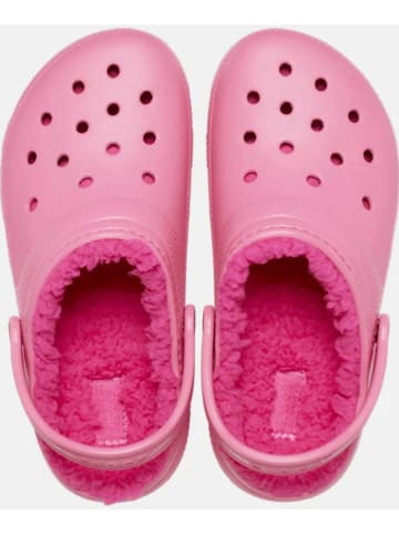 Crocs Chodaki "Classic Lined" w kolorze jasnoróżowym