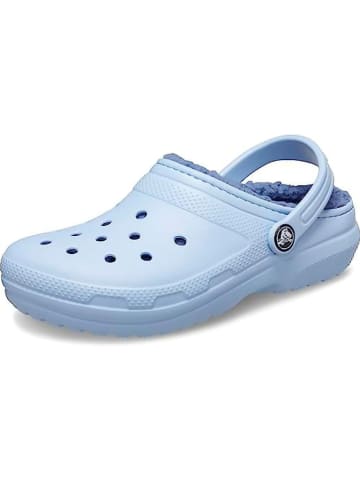 Crocs Chodaki "Classic Lined" w kolorze błękitnym