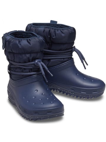 Crocs Winterlaarzen "Classic Neo Puff" donkerblauw