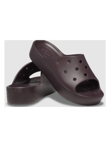 Crocs Slippers "Classic Platform" rood