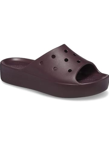 Crocs Slippers "Classic Platform" bordeaux