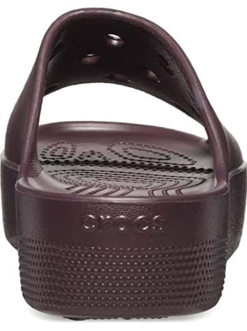 Crocs Slippers "Classic Platform" bordeaux