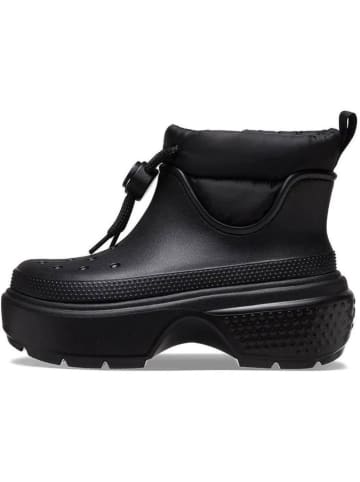 Crocs Botki zimowe "Stomp Puff" w kolorze czarnym