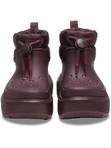Crocs Botki zimowe "Stomp Puff" w kolorze bordowym