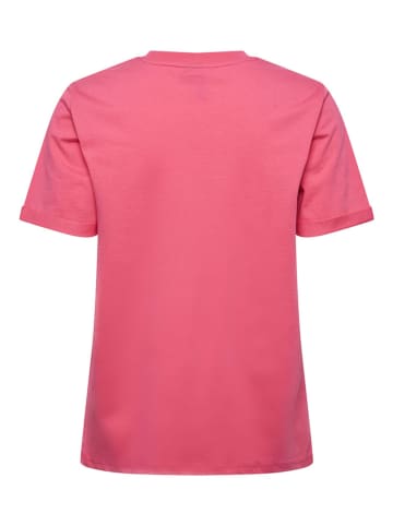Pieces Koszulka "Ria" w kolorze różowym