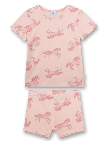 Sanetta Kidswear Piżama w kolorze jasnoróżowym