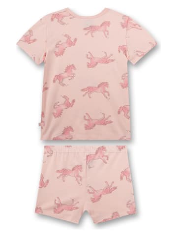 Sanetta Kidswear Piżama w kolorze jasnoróżowym