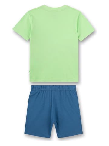 Sanetta Pyjama blauw/groen