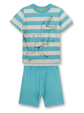 Sanetta Kidswear Piżama w kolorze turkusowym