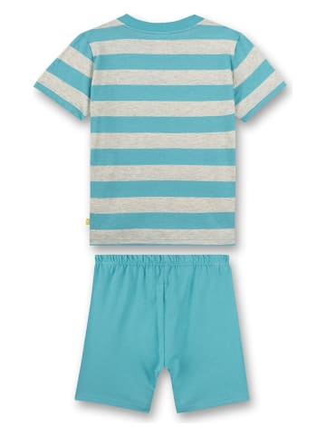 Sanetta Kidswear Piżama w kolorze turkusowym