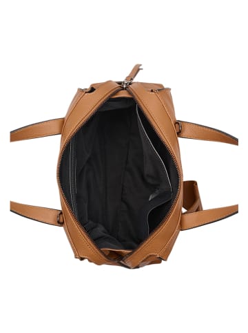 Burkely Leder-Henkeltasche in Camel - (B)30 x (H)21 x (T)14 cm