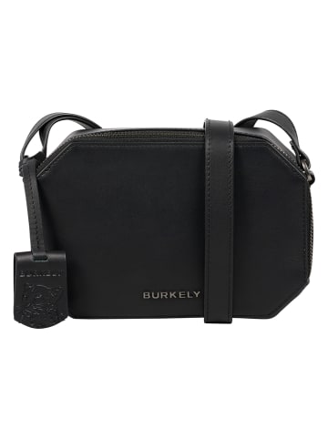 Burkely Leren schoudertas zwart - (B)20 x (H)13 x (D)7 cm