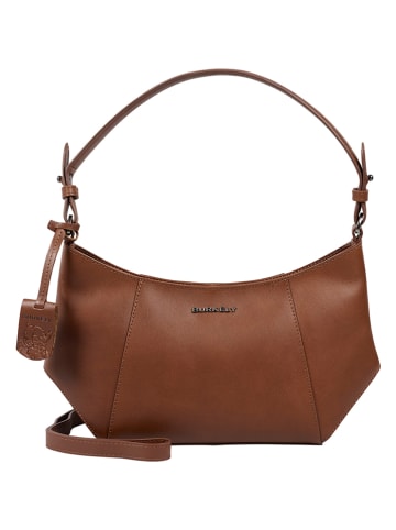 Burkely Leder-Schultertasche in Braun - (B)32 x (H)15 x (T)7 cm