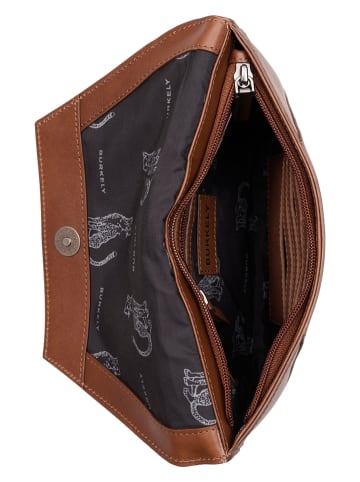 Burkely Leder-Umhängetasche in Braun - (B)25 x (H)15 x (T)3 cm