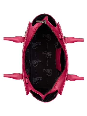 Burkely Leren handtas roze - (B)36 x (H)25 x (D)14 cm