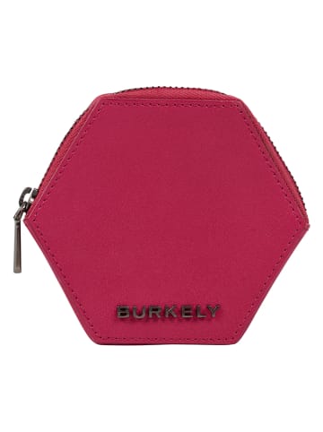 Burkely Leder-Geldbörse in Pink - (B)11 x (H)11 x (T)2 cm