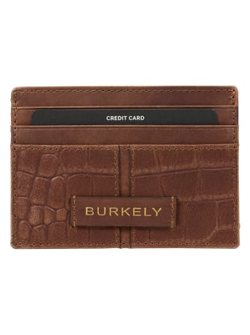 Burkely Leren pasetui bruin - (B)10,5 x (H)8,5 x (D)0,5 cm