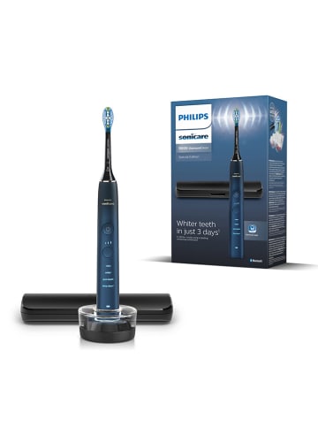 Philips Schallzahnbürste "DiamondClean 9000" in Dunkelblau