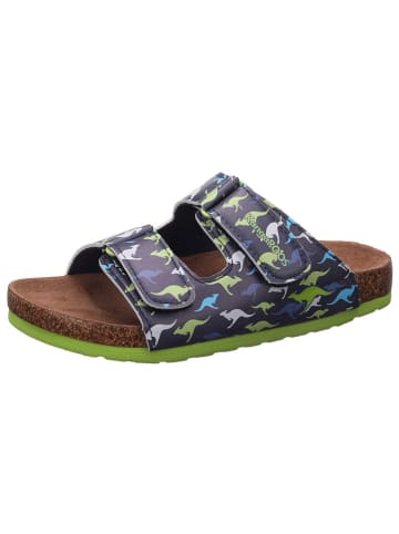 Kangaroos Slippers "Summer" donkerblauw