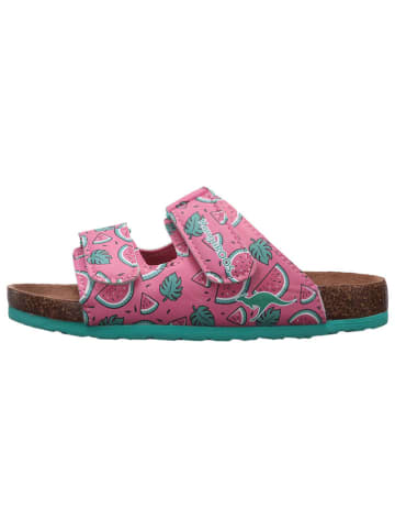 Kangaroos Slippers "Sommer" roze