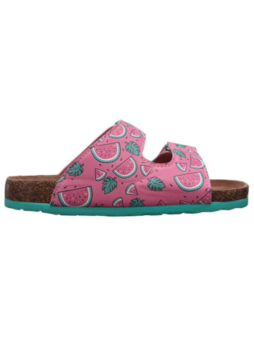 Kangaroos Slippers "Sommer" roze