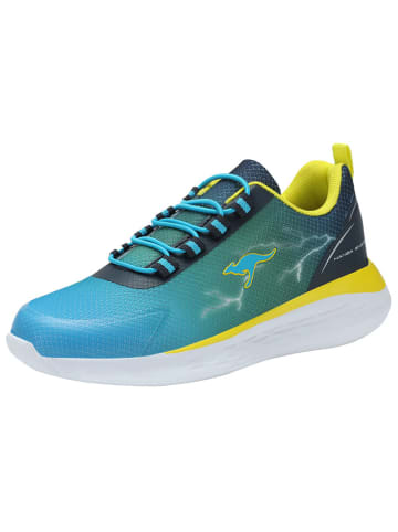Kangaroos Sneakers "Athleisure" geel/blauw