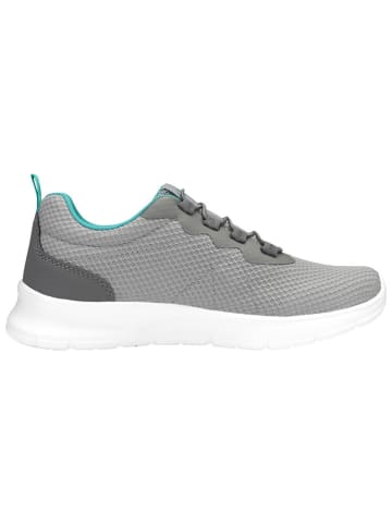 Kangaroos Sneakers "Athleisure" grijs/turquoise