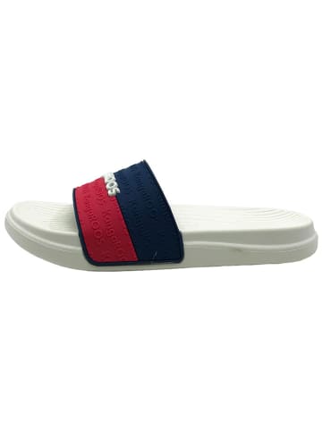 Kangaroos Slippers "Athleisure Kangaslide II" wit/donkerblauw