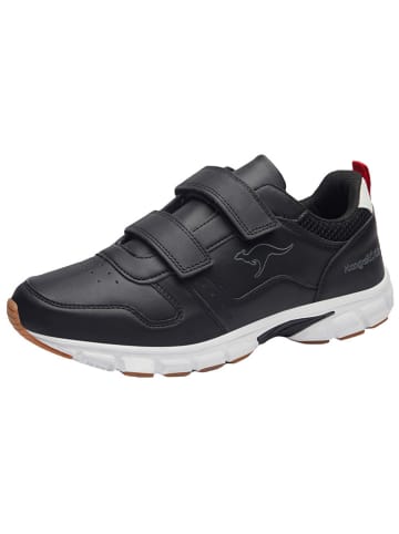 Kangaroos Sneakers "Sport" zwart/wit