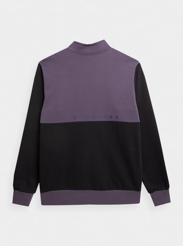 4F Sweatshirt paars/zwart