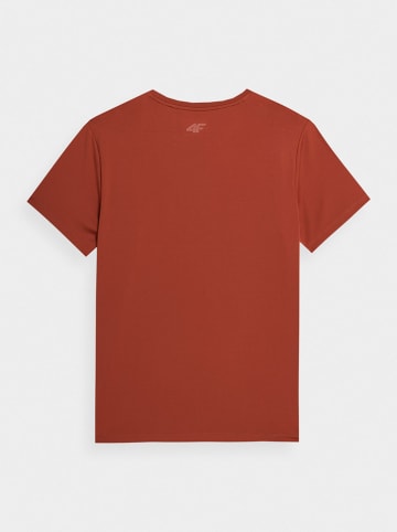 4F Koszulka w kolorze brązowym