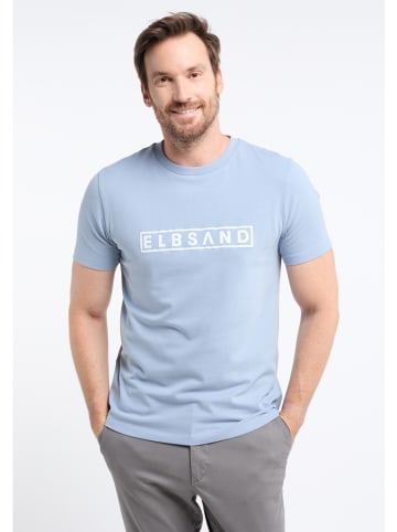 ELBSAND Koszulka "Finn" w kolorze błękitnym
