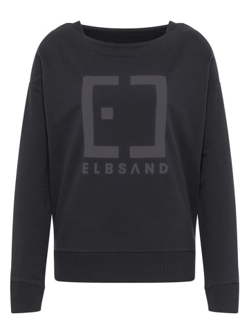 ELBSAND Sweatshirt "Finnia" in Schwarz
