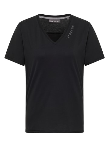 ELBSAND Koszulka "Talyn" w kolorze czarnym