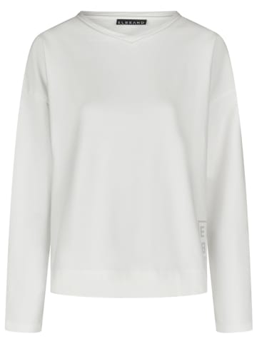 ELBSAND Bluza "Leea" w kolorze białym