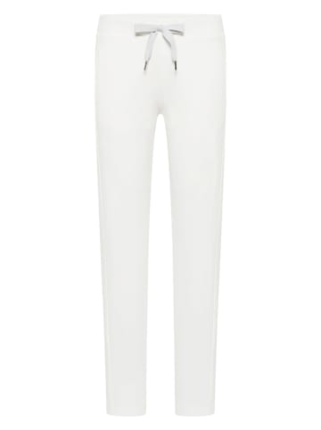 ELBSAND Spodnie dresowe "Briane" w kolorze białym