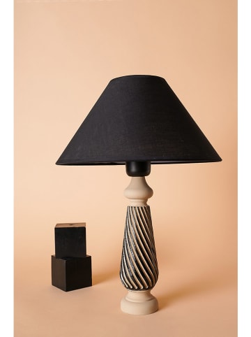 Opviq Lampa stołowa w kolorze czarmym - wys. 45 x Ø 33 cm