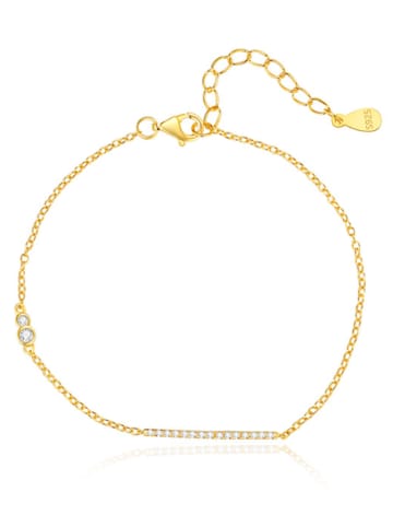 MAISON D'ARGENT Vergulde armband met edelstenen
