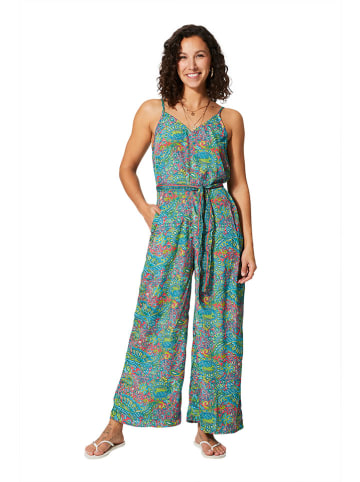 Aller Simplement Jumpsuit blauw/groen/roze