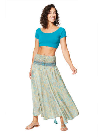 Aller Simplement 2-in-1 rok blauw/geel