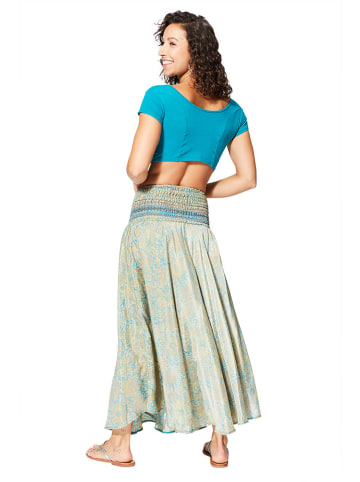 Aller Simplement 2-in-1 rok blauw/geel