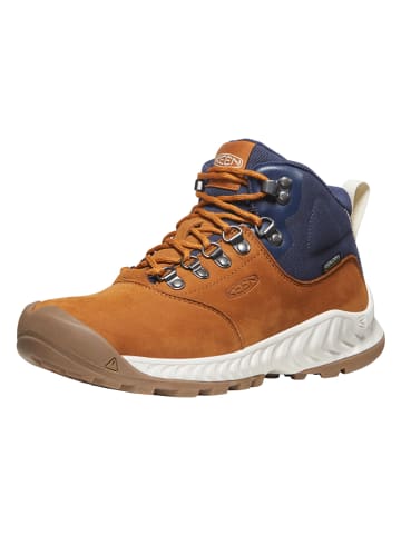 Keen Wanderboots "NXIS Explorer Mid" in Hellbraun