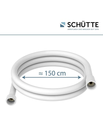 Schütte Wąż prysznicowy w kolorze białym - dł. 150 cm