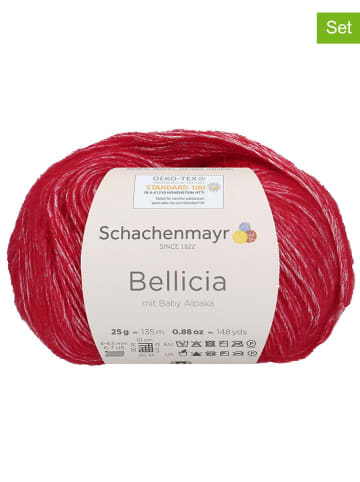 Schachenmayr since 1822 10er-Set: Alpakagarne "Bellicia" in Rot - 10x 25 g