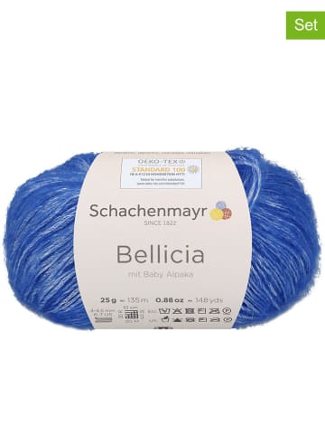 Schachenmayr since 1822 10er-Set: Alpakagarne "Bellicia" in Blau - 10x 25 g
