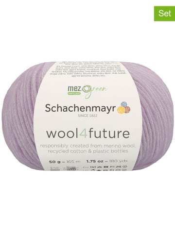 Schachenmayr since 1822 10er-Set: Baumwoll-Mixgarne "wool4future" in Rosa - 10x 50 g
