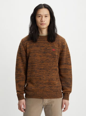Levi´s Wełniany sweter w kolorze brązowym